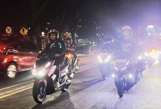 Bangun Budaya Berkendara Aman, Gelar Night Ride Bersama Komunitas 