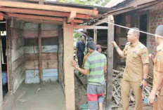 Korban Angin Puting Beliung Dapat Bantuan