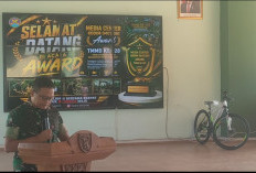 Kodim 0402/OKI-OI Beri Penghargaan kepada Insan Pers atas Dukungan Publikasi TMMD ke-128
