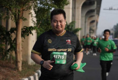 Motivasi Utama Turunkan Berat Badan, Pengusaha Kuliner Vegetarian Ikut Musi Run 5K