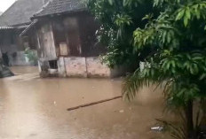 Sungai Wall Meluap, Puluhan Rumah di Gunung Meraksa Tergenang