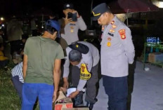 Polsek Tanjung Batu Razia Miras di Acara Orkes, 150 Botol Diamankan