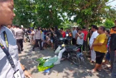 Tragedi di Palembang, Buruh Bangunan Ditemukan Tewas di Samping Motornya