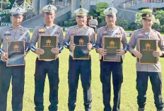 Kasat Lantas Diganjar Pin Emas, Tangkap Bandar Narkoba 600 Ineks