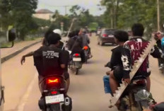 Viral! Konvoi Remaja Bawa Sajam di Palembang Diduga Berujung Tawuran Brutal