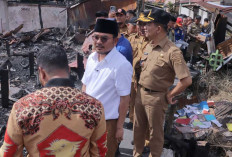 Tinjau Lokasi Kebakaran 1 Ilir, Wawako Prima Salam Sampaikan Ini