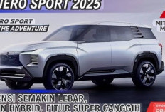 Pajero Sport 2025 Resmi Meluncur: Desain Gahar, Interior Mewah, dan Fitur Canggih di Satu Paket