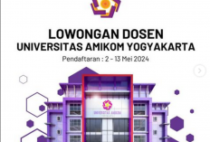 Segera, Lowongan Dosen Universitas Amikom Yogyakarta 