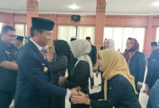 Di Akhir Jabatan, Pj Bupati OKI Lantik 49 Pejabat: Sesuai UU dan Berdasarkan Kompetensi