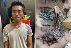 Warga Prabumulih Ditangkap Usai Mencuri Parabola Tetangga