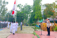Sambangi SMKN 1 Muara Enim, Satlantas Polres Muara Enim Tanamkan Budaya Tertib Lalu Lintas di Kalangan Pelajar