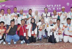 Rebut 8 Emas, Raih Juara Umum, Tim Catur NPCI Sumsel di Peparnas XVII