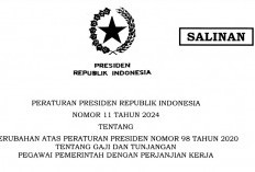 TOK! Jokowi Teken PP Kenaikan Gaji PPPK 2024, Cek Disini Besarannya, Alhamdulillah!