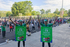 Ribuan Warga Palembang Meriahkan Hari Salonpas Sedunia di Jakabaring