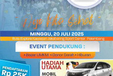  Beli 20 Tiket Bonus 1, Sudah Ribuan Tiket Jalan Sehat HUT Ke-30 Sumatera Ekspres Terjual