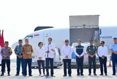 Presiden Jokowi Lepas Bantuan Tahap 2 ke Palestina. Total Seberat 21,7 Ton, Apa Saja Isi Bantuannya?
