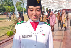 Profil Azzahra Khairun Nisa: Pembawa Baki Pengibaran Bendera HUT ke-79 RI di OKU Timur, Berambisi Jadi Polwan