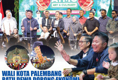 WALI KOTA PALEMBANG RATU DEWA DORONG EKONOMI LOKAL LEWAT CAR FREE NIGHT