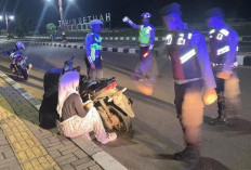 Bravo, Satlantas Polres Banyuasin Berhasil Gagalkan Balap Liar dan Tawuran