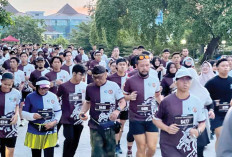 Ribuan Peserta Ikut Fun Sejauh 6,3 km Peringati Dies Natalis Ke-63 FK Unsri 