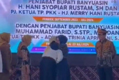 Viral! Video Perpisahan Pj Bupati Banyuasin Hani S Rustam Diwarnai Suasana Haru