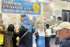 Harga Emas Tembus Rp16,1 Juta per Suku