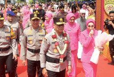Kapolda Sumsel Irjen Sandi Minta Jajaran Pedomani Prinsip Kerja KCTI, Terima Pataka 'Atidhira Wira Bhakti' 