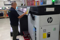 Cetak Digital Naik Kelas! Studiokreasindo Bawa Teknologi HP Latex ke Palembang