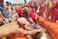 Hanyut 300 Meter, Tersangkut Jaring, Jasad Penumpang Perahu Ketek Terbalik Ditemukan