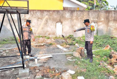  Sambut HUT Ke-80 Bhayangkara, Polsek Merapi Pastikan Sumur Bor di SMPN 1 Merapi Rampung