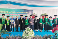 UNISKI  Gelar Senat Khusus Terbuka Yudisium dan Wisuda Sarjana ke XIII 102 Alumni Strata 1