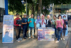 Penjualan Kupon Jalan Sehat Sumatera Ekspres 2025 Meriahkan Akhir Pekan di Kambang Iwak