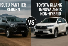 Duel MPV Populer: Isuzu Panther Reborn vs Toyota Kijang Innova Zenix Non-Hybrid