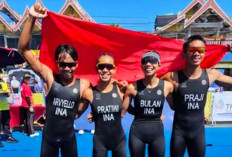Duathlon Sumbang Emas ke-76, Triathlon Indonesia Borong 5 Emas di SEA Games 2025