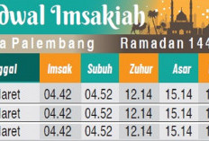 Jadwal Lengkap Imsak Serta Berbuka Puasa Kota Palembang dan Sekitarnya Rabu 13 Maret 2024