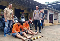 Dua Pelaku Curanmor di Sukarami Ditangkap, Jual Motor Curian Rp2-3 Juta