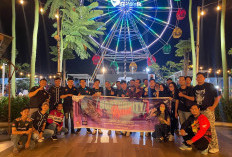 Komunitas Honda Palembang Meriahkan Nocturnity Riding, Tampilkan Performa Skutik Premium di Malam Hari