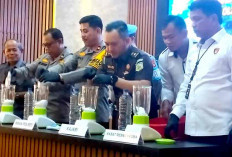 BB Narkoba Setengah Miliar Diblender, Didapatkan dari Kurir Ini 