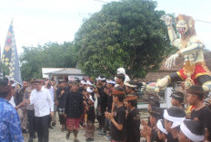 Kunjungi Dharma Santi Nyepi: Pesan Pj Bupati untuk Umat Hindu di Desa Panai Makmur