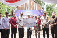 Pemkot Prabumulih Launching Program Bedah Rumah Tak Layak Huni, Pemberian Sanitasi dan Penanganan Stunting