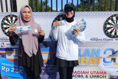 Kupon Jalan Sehat Berhadiah Mobil-Umrah Diburu