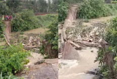 Duh, Desa Gunung Mas Terisolasi Akibat Jembatan Ambruk, Warga Berharap Pemerintah Segera Bertindak
