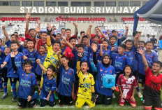Bank Sumsel Babel Perkuat Pembinaan Sepak Bola Muda di Sumsel Lewat Coaching Clinic