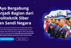 Pendaftaran Politeknik Siber dan Sandi Negara Buka Kuota 105 Orang, Bisa Daftar Pakai Nilai UTBK Tahun Lalu!