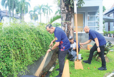 Dukung Gernas ASRI, Sekdaprov Sumsel Monitoring Gotong Royong OPD