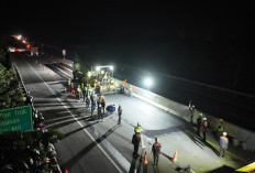 Terapkan Skema Contraflow, WST Tingkatkan Kualitas Jalan Tol Kayuagung–Palembang Sepanjang 3,7 Km