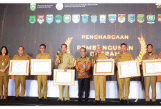 Bangga, Kota Palembang kembali Raih Penghargaan Pembangunan Daerah Terbaik I