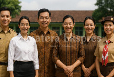 Bukan Cuma Hitam Putih, Ini Rincian Lengkap Seragam Dinas Guru PNS & PPPK dari Senin sampai Jumat 