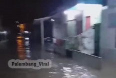 Alamak! Hujan Deras Dini Hari di Palembang Bikin Sejumlah Lokasi Terserang Banjir, Dimana Saja?