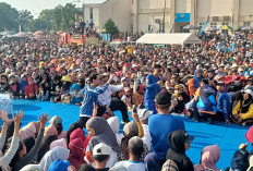 Ribuan Warga Hadiri Senam Sehat Demokrat di Kayuagung, Dukung HDCU dan MURI Menuju Kemenangan